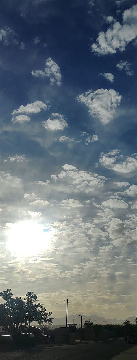 Morning Sky Blue Cloud Clouds Sun Sunrise Hd Phone Wallpaper Peakpx