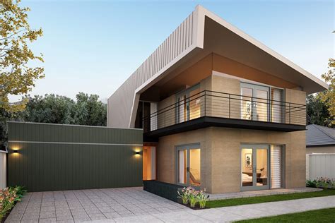 Desain Rumah 2 Lantai Dengan Konsep Stik Thegorbalsla