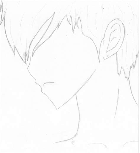 Guys draw their dream date (dude view). how to draw anime male face side view - Google Search ...