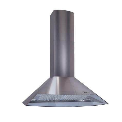 Broan 36 In Ducted Stainless Steel Wall Mounted Range Hood Common 36