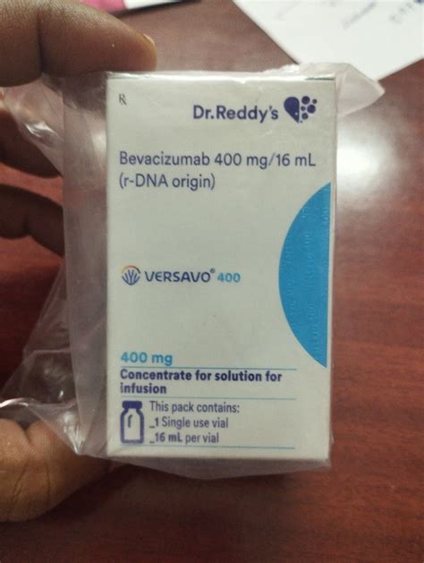Versavo Bevacizumab 400 Mg Infusion At Rs 14000 Near Saimandir