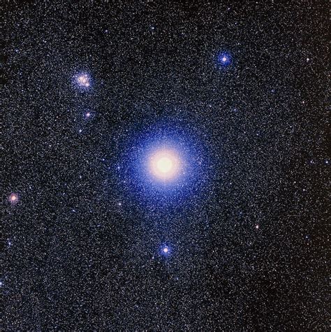 Optical Image Of The Star Mimosa Or Beta Crucis Photograph By