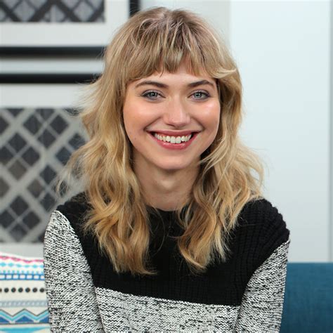 Image Result For Imogen Poots Curly Hair With Bangs Hairstyles With Bangs Imogen Poots