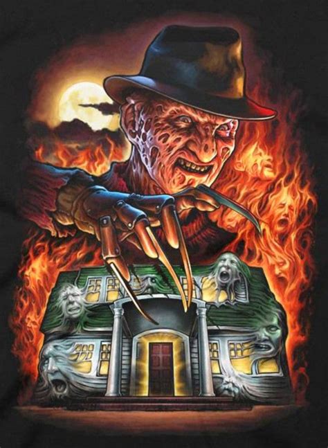 Freddy Krueger Freddy Krueger Art Classic Horror Movies Horror