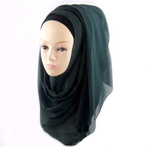 Buy 2017 Fashion Women Muslim Head Coverings Muslim