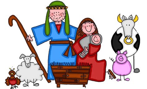 Christmas Nativity Scene Clipart Free Download On Clipartmag