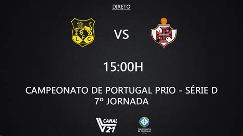 O conjunto maritimista entrou a ganhar na partida, logo aos 32 segundos. Lourosa - Lusitano FCV // Campeonato de Portugal Prio ...