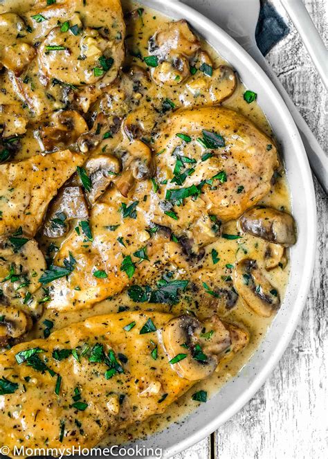 Add marsala wine and chicken stock to the pot. Easy Instant Pot Chicken Marsala - Mommy's Home Cooking