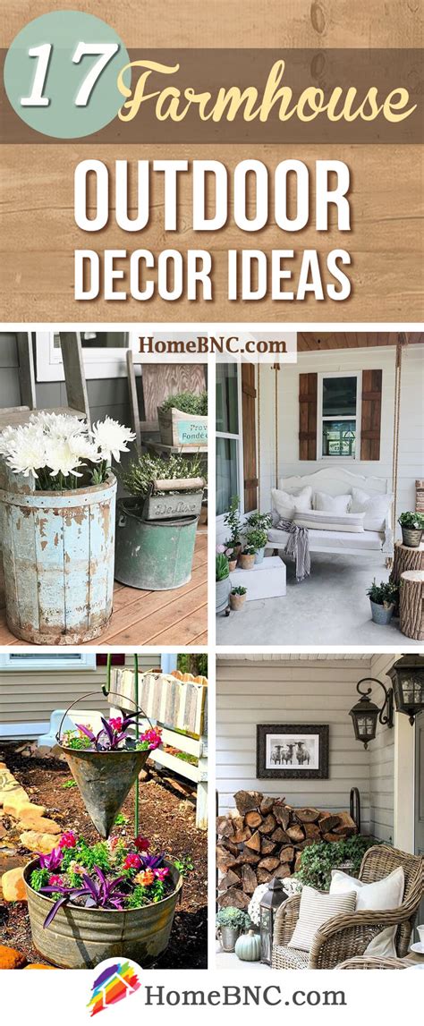 Shop our catalog for outdoor garden decor! 17 Best Farmhouse Outdoor Decor Ideas and Designs for 2021
