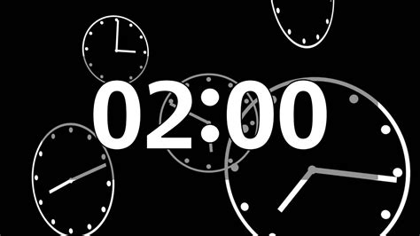 2 Minute Timer Countdown Alarm Beep At The End Youtube