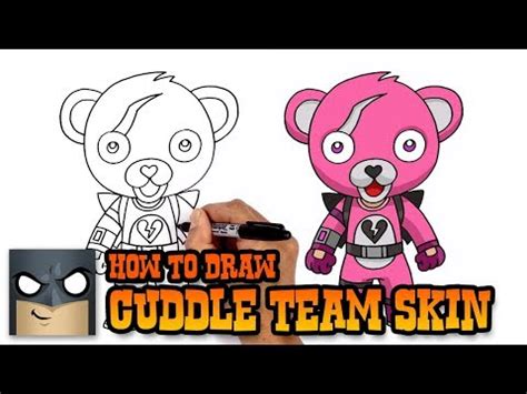 Comment installer fortnite sur samsung galaxy j3. How to Draw Cuddle Team Leader | Fortnite (Art Tutorial) | Penny Myres Blog