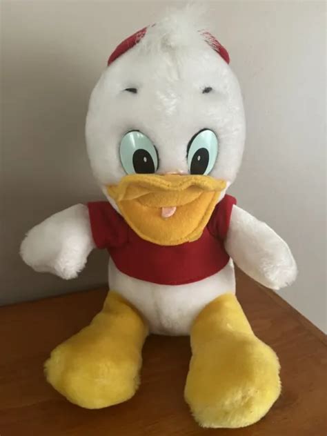 Vintage Disney Parks Duck Tales Dewey Plush Stuffed Animal Disney Land