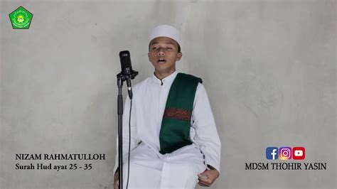 Surah number of verses (ayats) 123, you can also browse the surah by each ayat for more clarity. Qur'an Surah Hud Ayat 25-35 oleh Nizam Rahmatullah. - YouTube