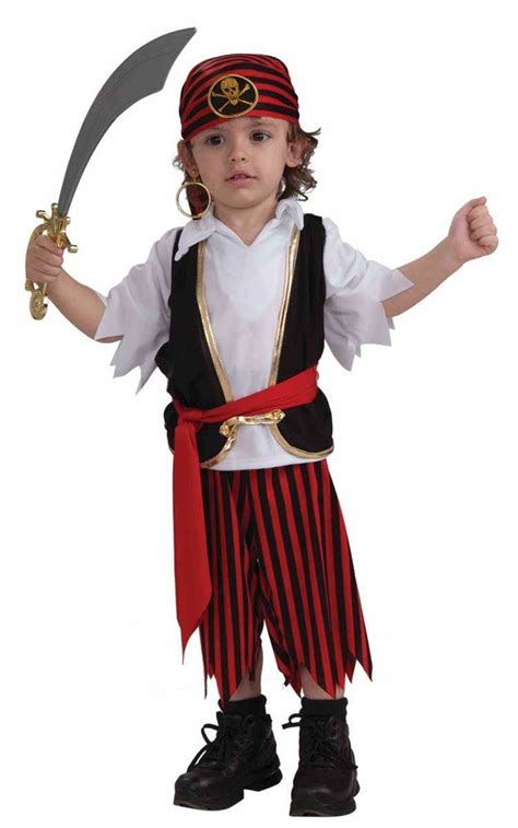 Toddler Boys Pirate Costume Boys Pirate Fancy Dress Costume