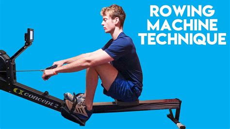 Rowing Machine How To Use The Rower Youtube
