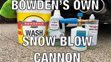 Tool Check Bowdens Own Snow Blow Cannon Youtube