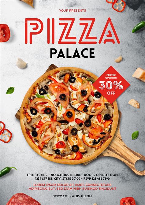 Premium Psd Food Menu And Delicious Pizza Social Media Banner Template
