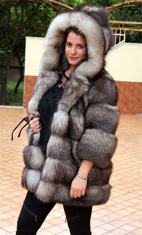 Fox Fur Coat Jacket Fuchsjacke Pelzmantel Fourrure Renard Pelliccia Volpe Mex Ebay