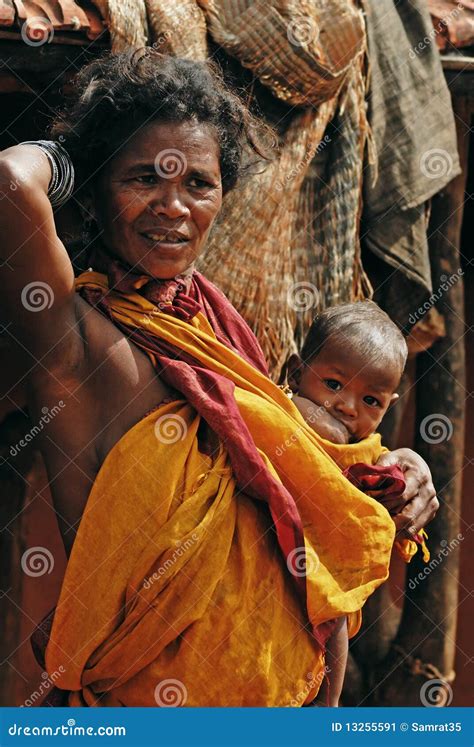 a tribal woman of orissa india editorial photo image 13255591