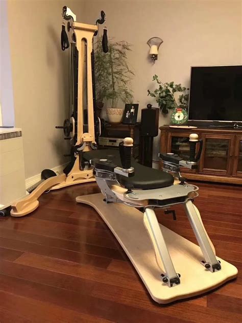 Pilates Exercise Equipment Used In Reformer Bed Pilates Studio Home