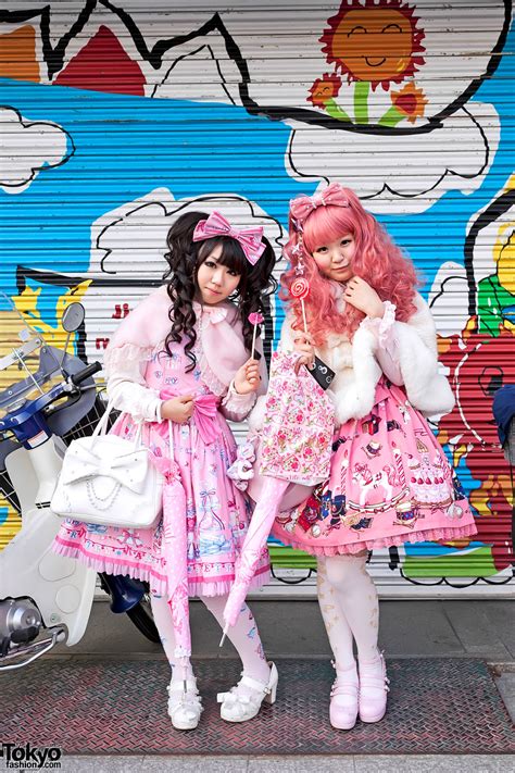 Sweet Lolitas In Harajuku W Angelic Pretty Pink And 6