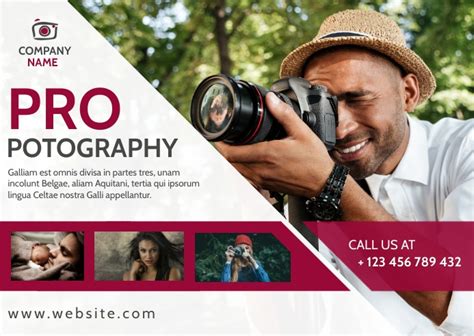 Photography Postcard Advertisement Template Postermywall