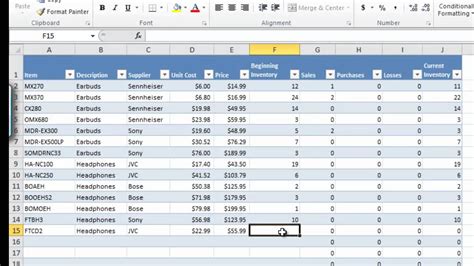 Free Inventory Management Software In Excel Inventory Spreadsheet