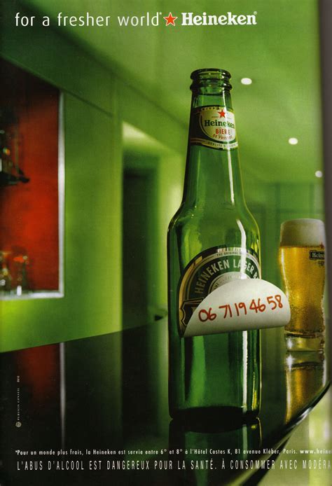 heineken for a fresher world advert heineken craft beer print ads