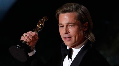 Brad Pitt Gana Su Primer Óscar Por Con Érase Una Vez¿en Hollywood