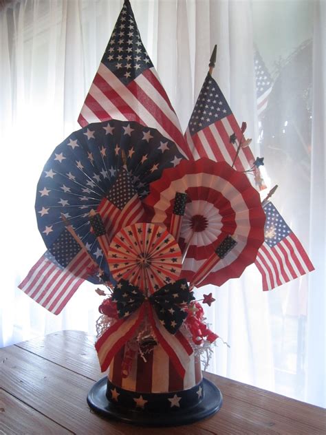Inexpensive 4th Of July Table Centerpiece 11 Magnolia Lane