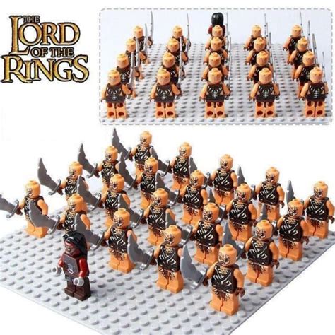 21pcsset Lurtz Uruk Hai Gundabad Orcs Army The Lord Of The Rings