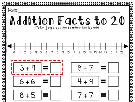 Addition With Number Line