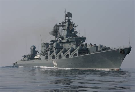 Missile Cruiser Of Project 1164 The Guards Missile Cruiser Varyag