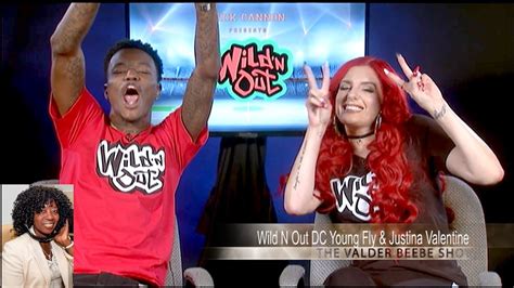 Mtv Nick Cannon Presents Wild N Out Dc Young Fly And Justina Valentine