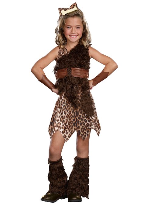 Cave Girl Cutie Costume For Girls Decade Costume