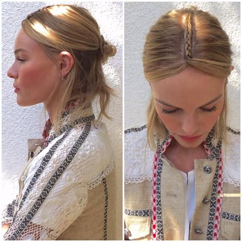 Kate Bosworth Braid Coachella 2015 Popsugar Beauty