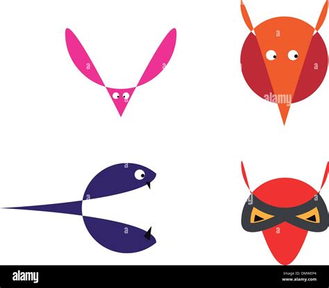 Vector Fantastic Animals Stock Vector Image And Art Alamy