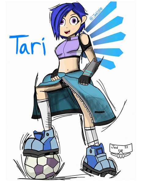 Smg4 Tari In The Mario Strikers Artstyle By Jed22exe On Deviantart
