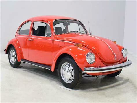 1972 Volkswagen Super Beetle 1786 Miles Kasan Red Coupe 1585 Cc Flat