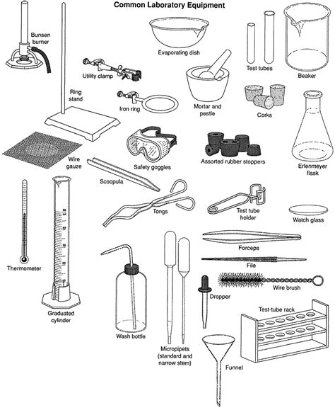 50 Common Laboratory Apparatus Their Uses Pdf Captions Trendy