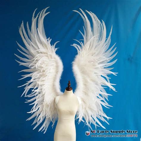 Custom Large Angel Feather Wings For Model Show Stage Performance Props