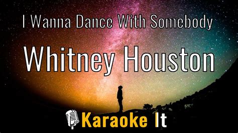 I Wanna Dance With Somebody Whitney Houston Lyrics 4k Youtube