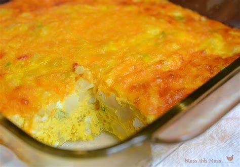 Breakfast Casserole With Potatoes Obrien ~ Easy Egg And Potato