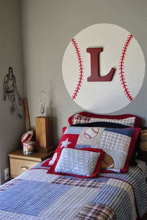 We have 33 images about baseball bedroom ideas including images, pictures, photos, wallpapers, and more. Baseball and sports room DIY; www.thegirlwithpanache ...
