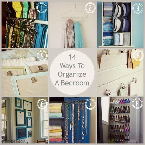 ways  organize  bedroom
