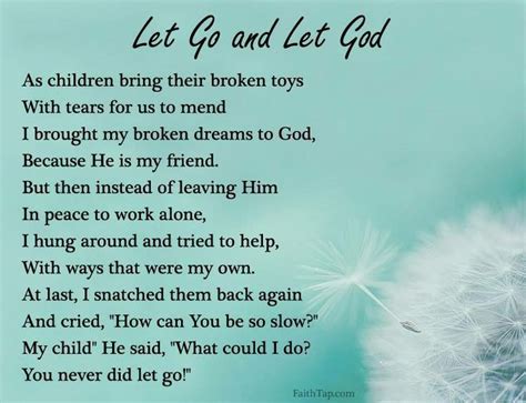 Let Go N Let God Let Go And Let God Let God Let It Be