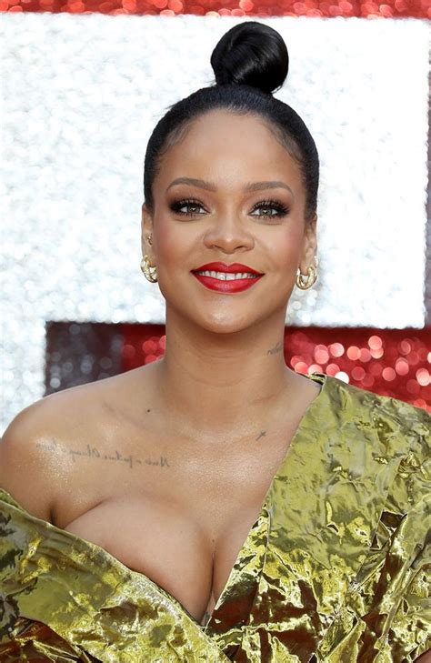 Barbadian singer, actress, fashion designer, and businesswoman. Rihanna's wardrobe malfunction at Ocean's 8 premiere ...