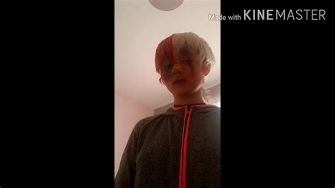 Here Is A Crappy Video Mha Shoto Todoroki Cosplay Youtube