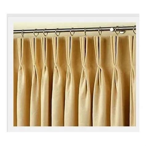 Pride Plain American Pleated Polyester Curtain For Window At Best