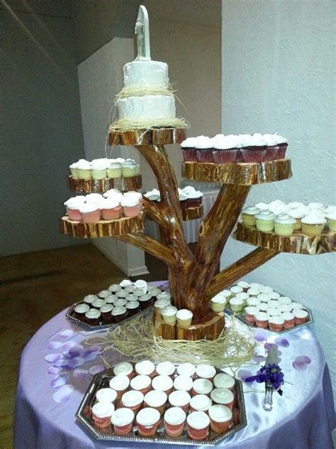 Tree Cake Stand Cedar Tree Cake Stand Wooden Cake Stands Wedding